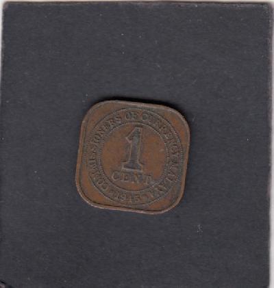 Beschrijving: 1 Cent  GEORGIUS VI  